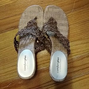 Ladies Brown Sandals